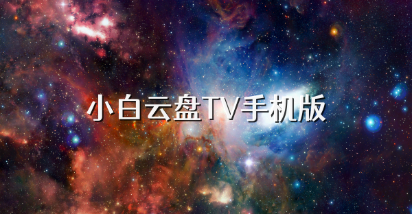 小白云盘TV手机版