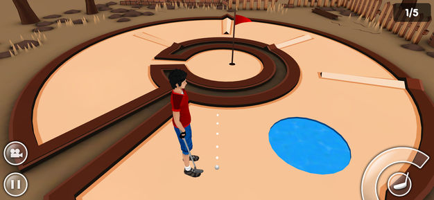 高尔夫花园3D截图