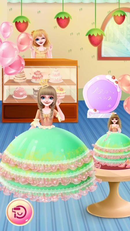 公主裙蛋糕制作软件 1
