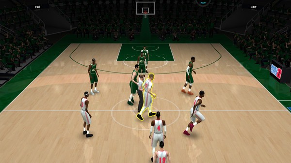 NBA籃球模擬器截圖