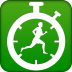 绿色健身计时器