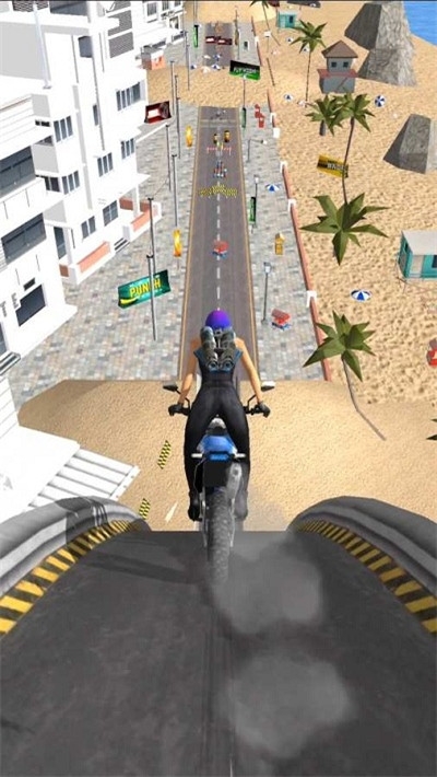 摩托车特技飞跃游戏截图
