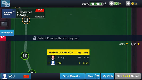 斯诺克全明星(Snooker) 1