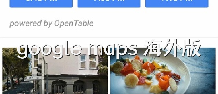 google maps 海外版