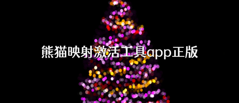 熊猫映射激活工具app正版