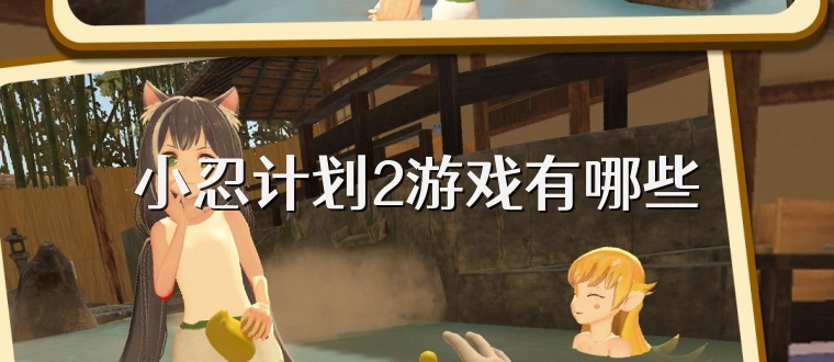 小忍计划2游戏有哪些