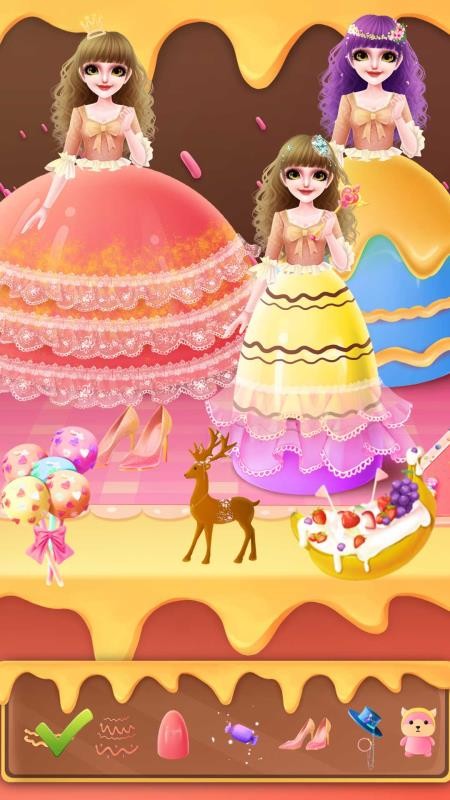 公主裙蛋糕制作软件 6