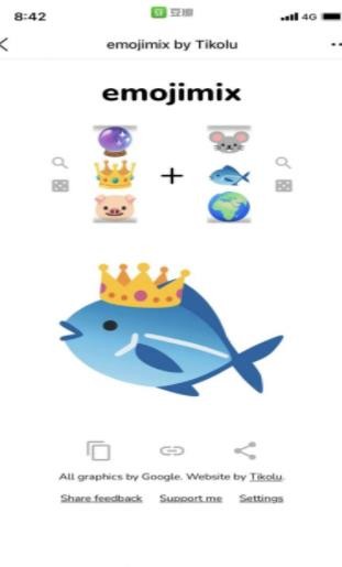 Emoji表情贴纸截图