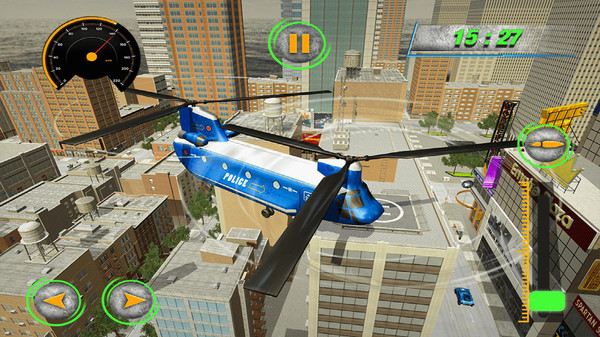美国警察飞机运输机游戏 1