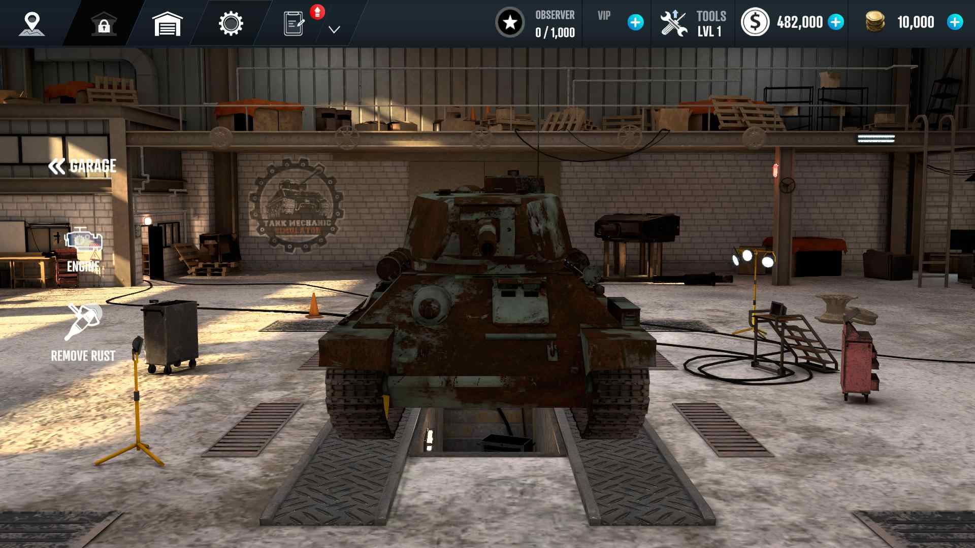 坦克机械模拟器 1