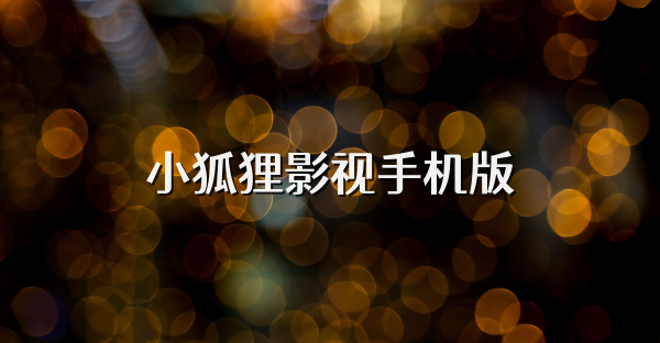 小狐狸影视手机版