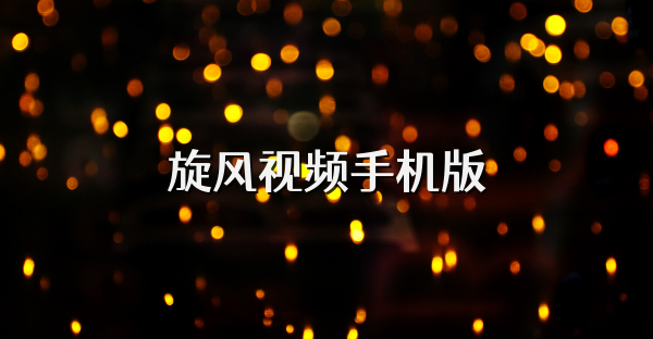 旋风视频手机版