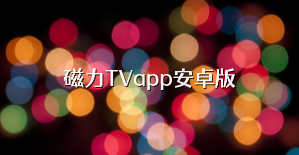 磁力TVapp安卓版