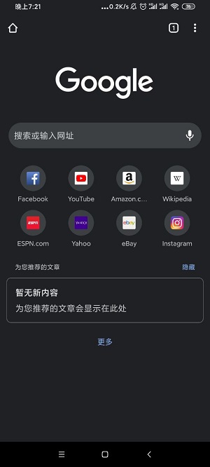 谷歌浏览器app 1