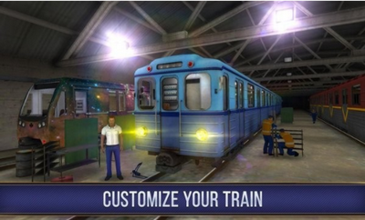 地铁驾驶员3D截图