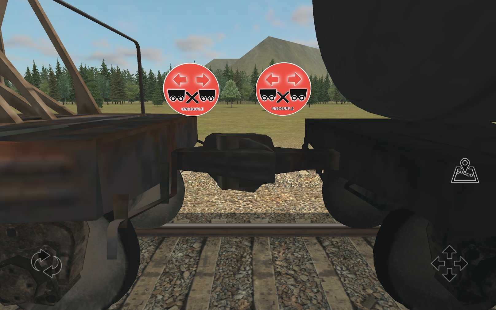 火车和铁路货场模拟器截图
