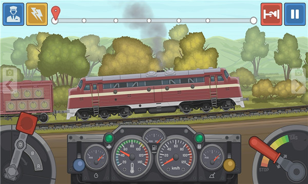 模拟火车行驶 1