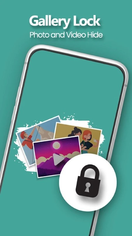 图库锁 - 照片和视频隐藏app截图