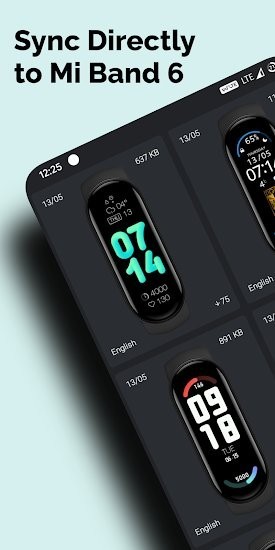 m iband 6 watch faces 3