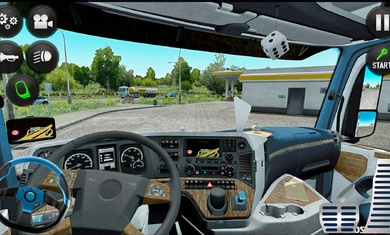 欧洲卡车模拟器驾驶截图