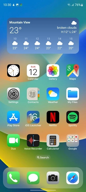 灵动岛插件苹果14(iOS Launcher)截图