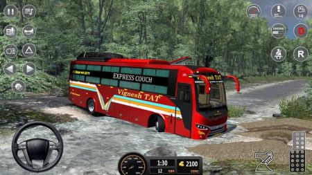城市公共教练巴士模拟器截图