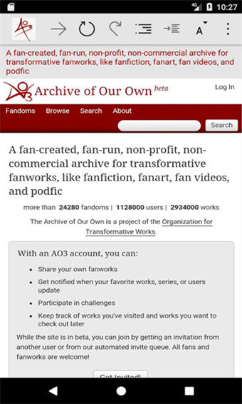 ao3截图