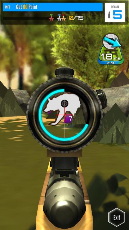 山地狙击手3D无限金币版截图