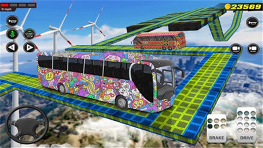 天空轨道巴士驾驶模拟3D截图