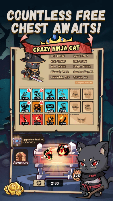 忍者猫游戏截图