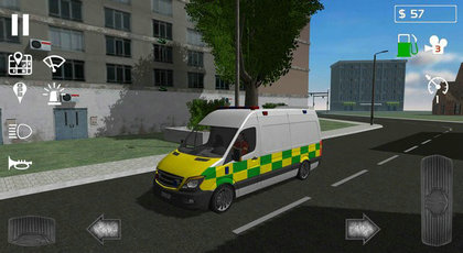 紧急救护车模拟器截图
