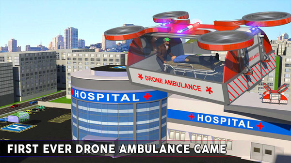 无人机救护车模拟器2024游戏截图