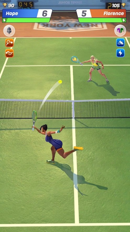 网球扣杀Smash Tennis截图