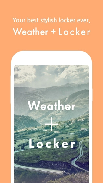 安卓锁屏天气(weather+)app