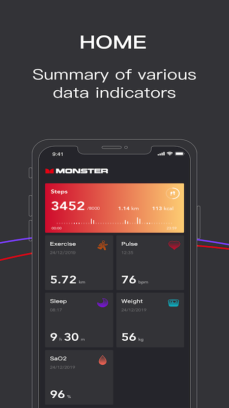 Monster Fit智能手表截图