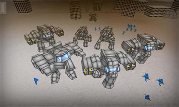 火柴人机械机器人战斗模拟器截图