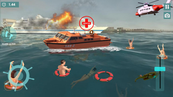 水上救援模拟器截图