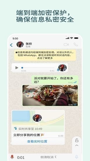 whatsapp社交软件截图