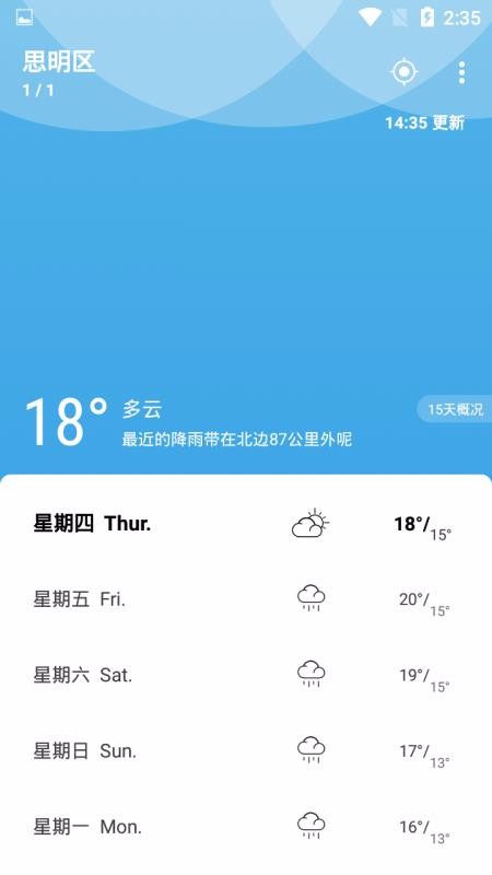 中国风天气预报 1