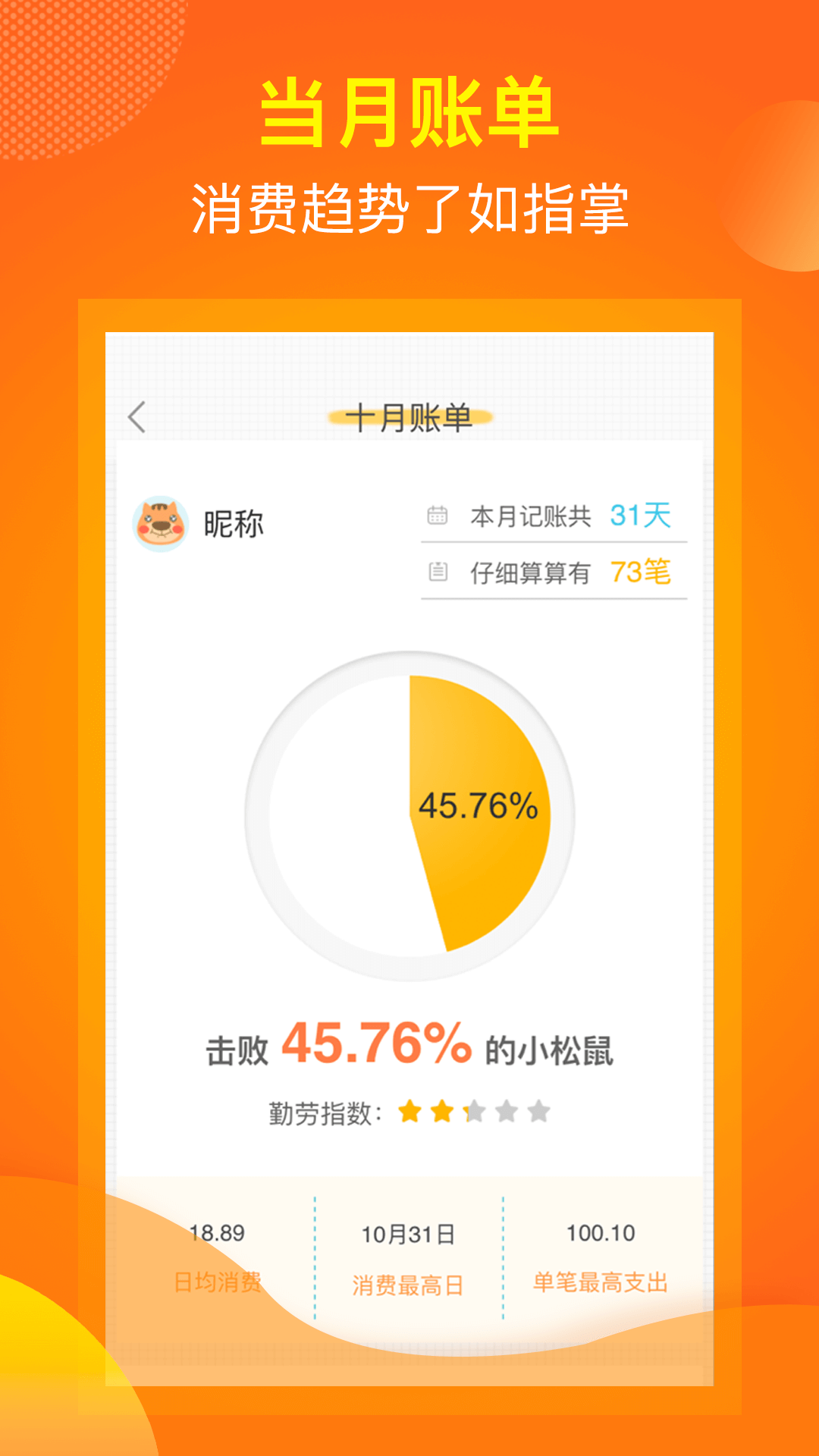 松鼠记账app截图