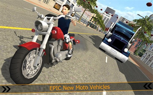 城市摩托驾驶模拟器 1