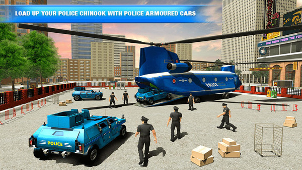 美国警察飞机运输机游戏截图