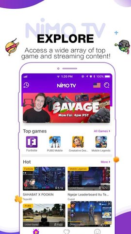 nimo tv v1.8.9截图