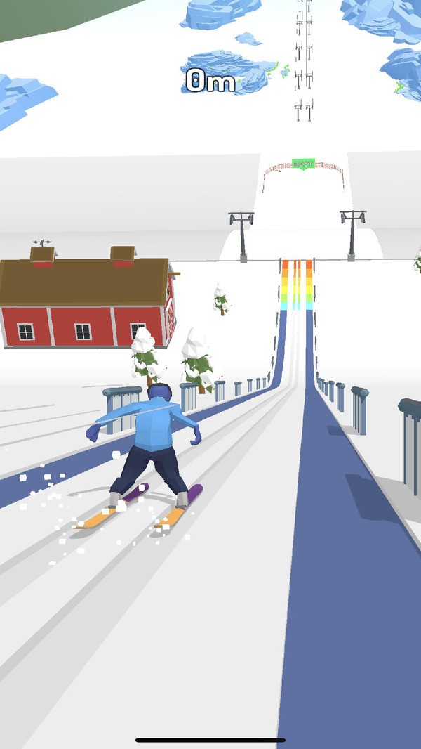 跳台滑雪3D截图