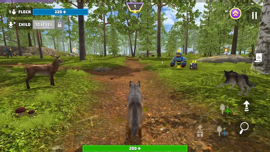 狼群模拟器(WolfHero)最新版截图