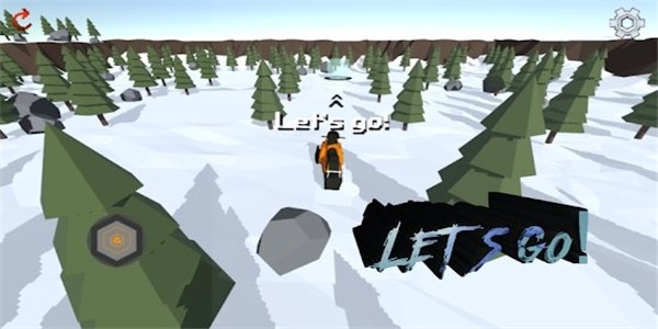 雪地车3D截图
