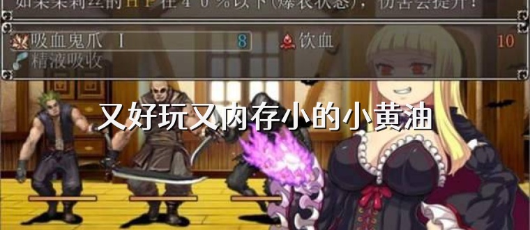 又好玩又内存小的小黄油