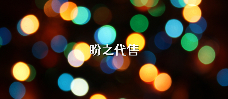 盼之代售