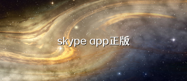 skype app正版
