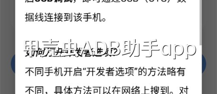 甲壳虫ADB助手app